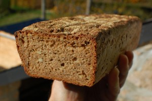 100% rye sourdough bread